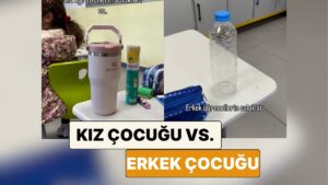 İki Farklı Dünya: Bir Öğretmen Kız ve Erkek Öğrencilerinin Suluklarını Karşılaştırdı