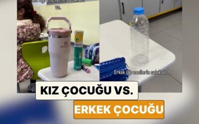 İki Farklı Dünya: Bir Öğretmen Kız ve Erkek Öğrencilerinin Suluklarını Karşılaştırdı