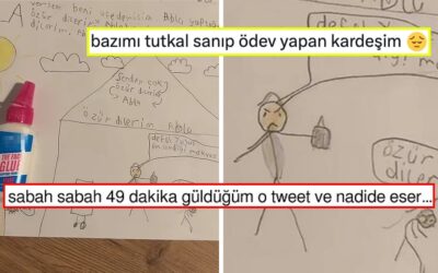 Makyaj Malzemesini Tutkal Sanan Kardeşin Özür Yöntemi Sosyal Medyayı Güldürdü