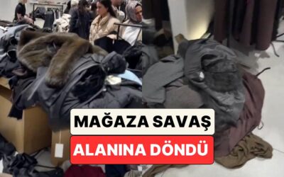Savaş Alanı Gibi: Bir Mağazanın Black Friday İndiriminden Sonra Geldiği Durum