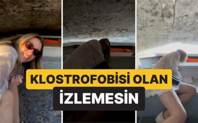 Klostrofobisi Olanlar İzlemesin: İtalya&apos;daki Tekne Gezisinde Köprü Altından Geçiş Anı