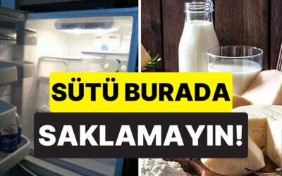 Meğer Yıllardır Yanlış Yapıyormuşuz: Bu Buzdolabı Hatası Sütünüzü Saatler İçinde Bozuyor!