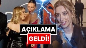 Hazal Kaya&apos;dan Galada Melisa Döngel&apos;le Yaşadığı Gerginlikle İlgili İlk Açıklama Geldi: O Görüntüye Cevap Verdi