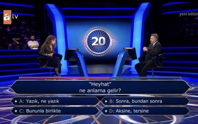 &quot;Heyhat Ne Anlama Gelir?&quot; Kim Milyoner Olmak İster Sorusu