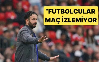 Ruben Amorim&apos;den Futbol Dünyasına Dair İtiraf: &quot;Futbolcular Maç İzlemiyor&quot;