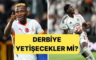 Galatasaray-Beşiktaş Maçı Öncesinde Sakatlıkları Bulunan Osimhen ve Abraham&apos;ın Son Durumu Ne?