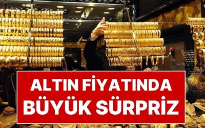 Son Dakika Altın Haberi: 28 Ekim Salı Altın Fiyatı: Altın Fiyatında Büyük Düşüş! Son 2 Haftanın Dibine İndi