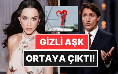Dünya Bunu Konuşuyor: Katy Perry ve Kanada'nın Eski Başbakanı Justin Trudeau Teknede Dudak Dudağa Yakalandı!