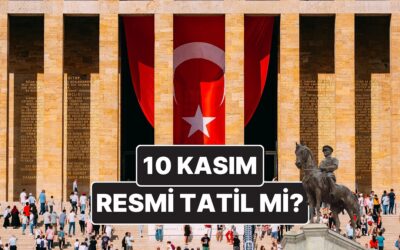 10 Kasım Resmi Tatil mi? 10 Kasım Atatürk&apos;ü Anma Günü Okullar Tatil mi, Bankalar Açık mı?