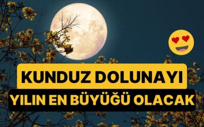 Kunduz Dolunayı Geliyor: Bu Hafta Son 6 Yılın En Büyük Süper Ay&apos;ını Göreceğiz!