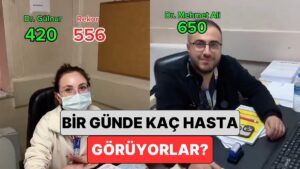 Sağlık Bakanı&apos;nın Açıklamasının Ardından Bir Grup Doktor Bir Günde Baktıkları Hasta Sayısını Paylaştı