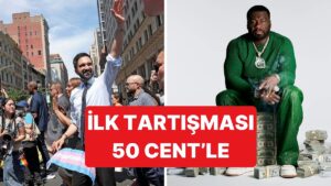 New York&apos;un Sosyalist Başkanı Zohran Mamdani, 50 Cent&apos;le Atıştı