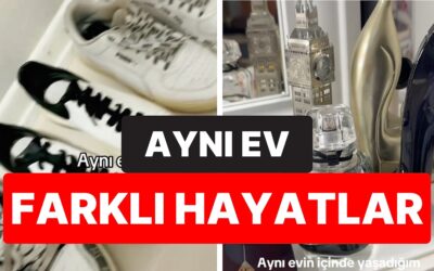 Eşleriyle Aynı Evde İki Farklı Hayat Yaşadıklarını Görsellerle Kanıtlayan TikTok Kullanıcıları