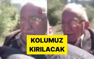 Torununun Motosikletine Binen Dede Verdiği Tepkilerle Viral Oldu