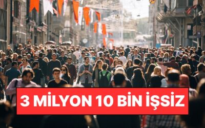 TÜİK İşsizlik Rakamlarını Açıkladı: Üçüncü Çeyrekte 3 Milyon 10 Bin İşsiz