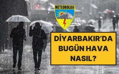 Diyarbakır&apos;da Bugün Hava Nasıl? 14 Kasım Cuma Diyarbakır Hava Durumu Raporu