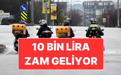 10 Bin Liralık Zamma Sayılı Günler Kaldı: Motokurye Yetki Belgesi Almak 17 Bin 252 Lira Olacak