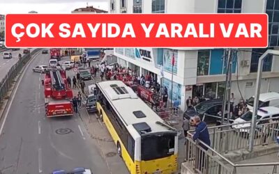 İETT Aracı Kontrolden Çıktı: Çok Sayıda Kişi Yaralandı