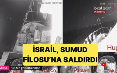 Filistin İçin Hareket Eden Sumud Filosu Ele Geçirildi: İsrail Gemileri Kaçırıyor