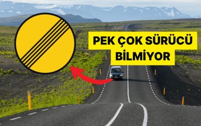 Pek Çok Sürücü Bilmiyor! Dört Çizgili Sarı Trafik Levhasının Anlamı Ne?