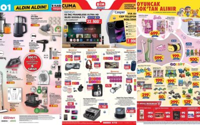 İndirim Günleri Başlıyor! 1 – 7 Kasım Haftasında A101 ve BİM Aktüel Ürünler Listesinde Ne Var?