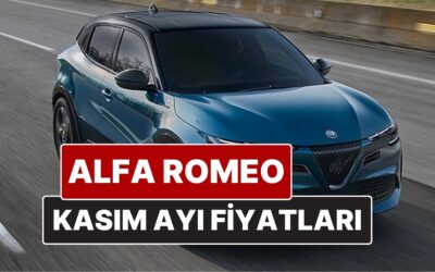 Alfa Romeo Fiyat Listesi Kasım 2025! İşte Alfa Romeo Elettrica, Ibrida, Tonale ve Giulia Güncel Fiyatları