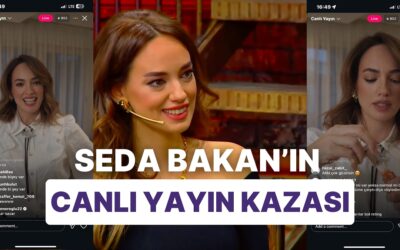 Seda Bakan&apos;ın Canlı Yayın Kazası Viral Oldu! İşte Kazaya Gelen Komik Tepkiler