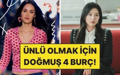 Ünlü Olmak İçin Doğmuş 4 Burç: Sahne Işığı Onlardan Yana!