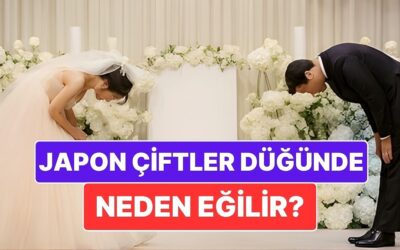 Japon Eşler Düğünlerinde Neden Birbirine Eğilir?
