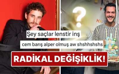 Alperen Duymaz&apos;ın Oğlu Gün&apos;ün Doğum Gününe Katılan Cem Yiğit Üzümoğlu İmaj Değişikliğiyle Dile Düştü!