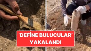 Define Çetesinin Oyunu: Arsalara Değeri Olmayan Metaller Gömüp Vatandaşları Dolandırmışlar