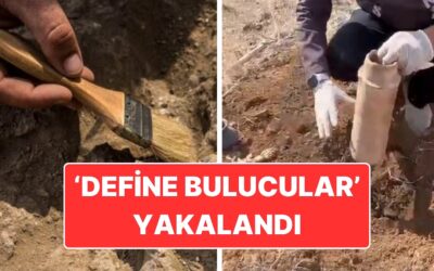 Define Çetesinin Oyunu: Arsalara Değeri Olmayan Metaller Gömüp Vatandaşları Dolandırmışlar