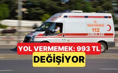 Ali Yerlikaya, Yeni Trafik Kanunu Teklifini Ambulansa Yol Vermeyen Sürücü Üzerinden Anlattı