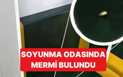 Şanlıurfaspor-Beyoğlu Yeni Çarşı Maçında Soyunma Odasına Mermi Bırakıldığı İddia Edildi