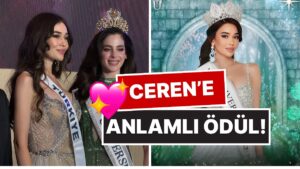 Jüri Görmedi Ama Dünya Gördü: Temsilcimiz Ceren Arslan&apos;a Miss Universe&apos;de Anlamlı Ödül!