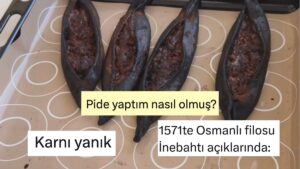 Timeline&apos;a Salınan Yanık Pide Hakkında Benzetme Sanatını Konuşturan Kişiler