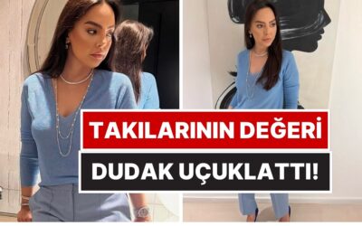 Üzerinde Servet Taşıyor: Ebru Gündeş&apos;in Takılarının Değeri Dudak Uçuklattı!
