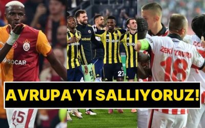 Ülke Puanı Ne Oldu? Galatasaray, Fenerbahçe ve Samsunspor Avrupa’da Şov Yapıyor