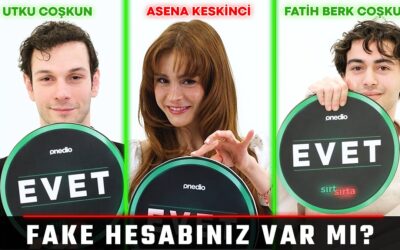 Asena Keskinci, Utku Coşkun, Fatih Berk Şahin Sırt Sırta 😁 Bağlantı Hatası Oyuncuları Konuğumuz 😂