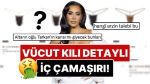 Vücut Kılı Detaylı İç Çamaşırını Satışa Sunan Kim Kardashian Hayatı Sorgulattı