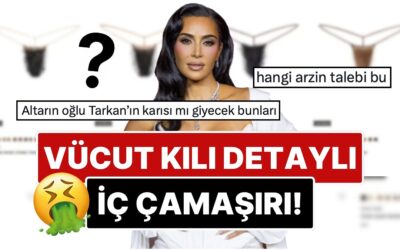 Vücut Kılı Detaylı İç Çamaşırını Satışa Sunan Kim Kardashian Hayatı Sorgulattı