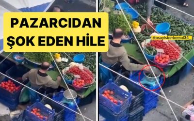 İstanbul Bahçelievlerden Engelli Pazarcının Yaptığı Hileye Şok Olacaksınız