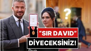 Bir Bu Eksikti: David Beckham, İngiltere Kralı Charles Tarafından &quot;Şövalye&quot; İlan Edildi