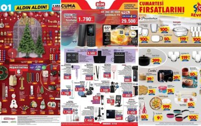 İndirim Günleri Başlıyor! 29 Kasım – 5 Aralık Haftasında A101 ve BİM Aktüel Ürünler Listesinde Ne Var?