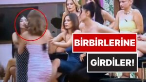 Kısmetse Olur&apos;un Gelin Adayları Ayla ve Beliz Saç Saça Baş Başa Kavga Etti, Damat Adayları Zor Ayırdı!