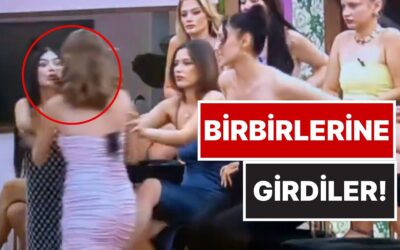 Kısmetse Olur&apos;un Gelin Adayları Ayla ve Beliz Saç Saça Baş Başa Kavga Etti, Damat Adayları Zor Ayırdı!