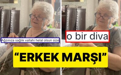 &quot;Önümüzden Yürü Kraliçe&quot;: Babaannenin Söylediği Duygu Yüklü &apos;Erkek Marşı&apos; Viral Oldu
