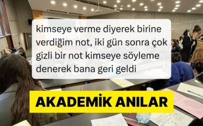 Üniversite Hayatlarında Karşılaştıkları İlginç Durumları Büyük Şevkle Anlatan Kişiler