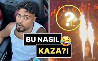Bu Nasıl Kaza? Lvbel C5&apos;in Sahnesine Atlamaya Karar Veren Hayranının Poposu Yandı!