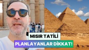 Mısır&apos;ı Gezen Bir Türk Turistleri Dolandırmaya Çalışan Esnafa Karşı Uyardı